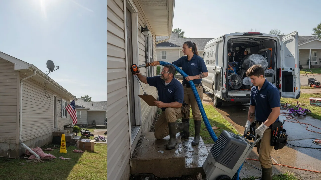 Ceiling Water Damage Restoration in Randall, IA near me